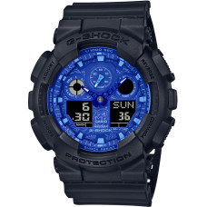 Casio G-Shock Mens Black Silicone Strap GA-100BP-1AER